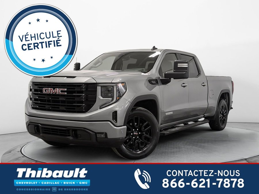 GMC Sierra 1500 4WD Crew Cab Mirroir de Remorquage 3.0L Diesel 2023 Argent