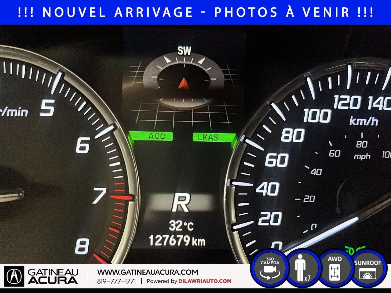 2016 Acura MDX Élite SH-AWD Black Gatineau - photo #12