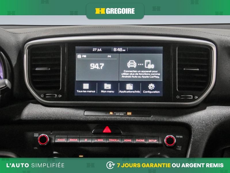 Kia Sportage 821935 | LX FWD AUTO AC MAGS GR ELECT CAM RECUL BLEUTOOTH 2020 Blanc Laval - photo #21