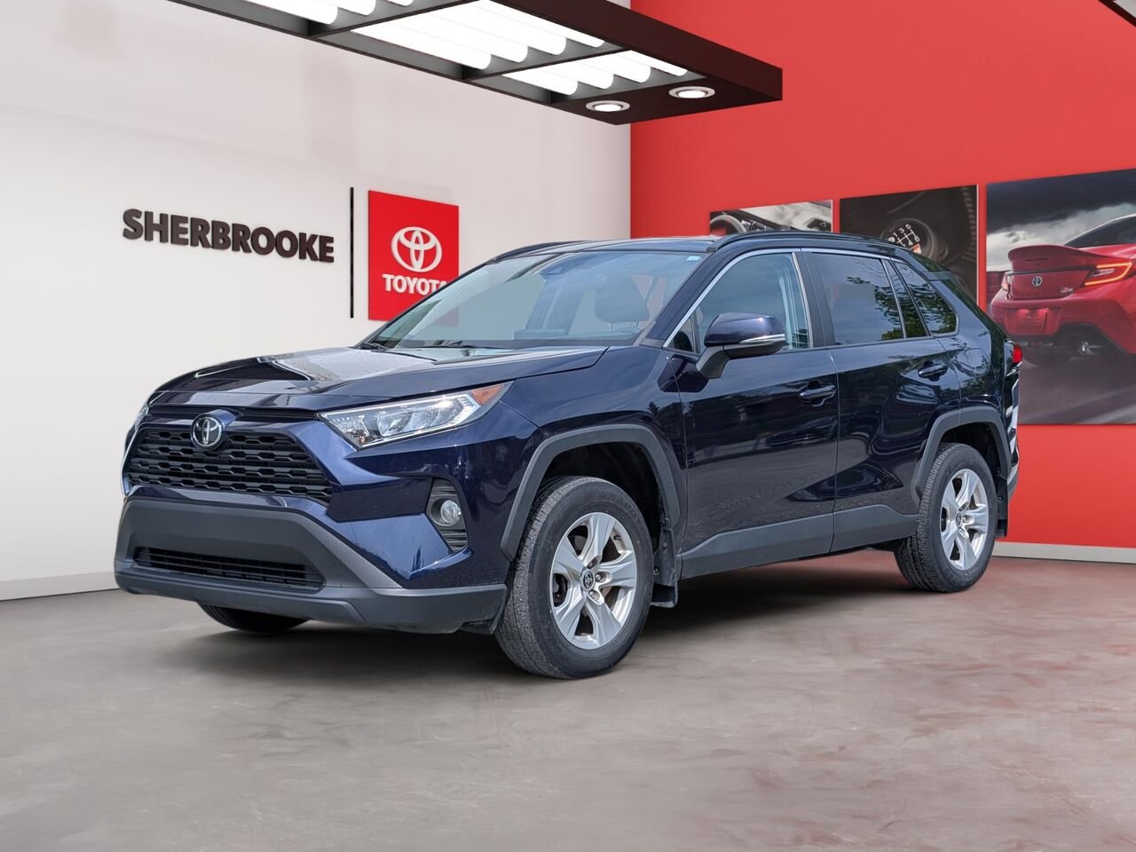 2021 Toyota RAV4 2T3W1RFV9MW171703 Blue Sherbrooke - photo #0