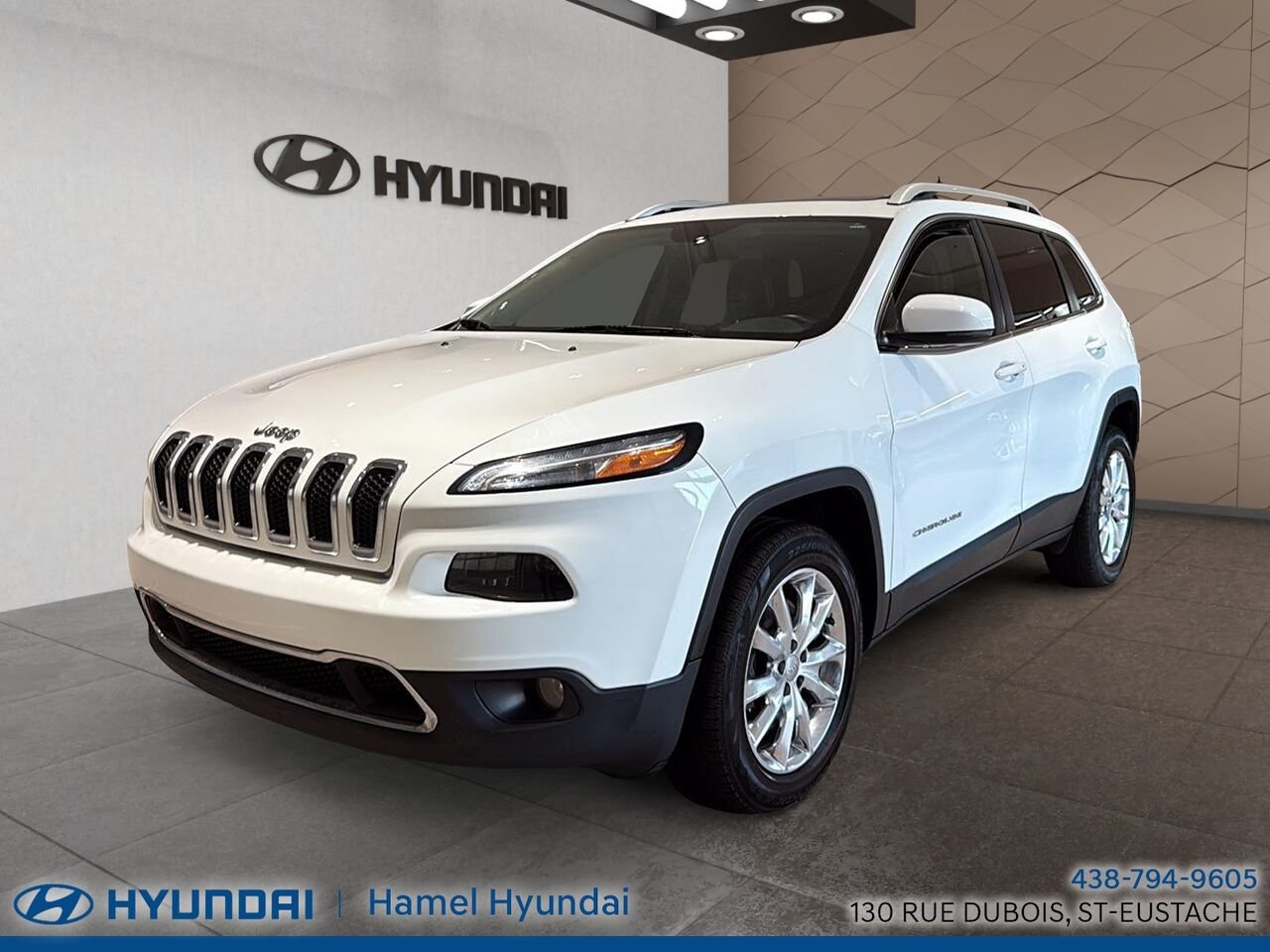 Jeep Cherokee 2017 Blanc Saint-Eustache - photo #4