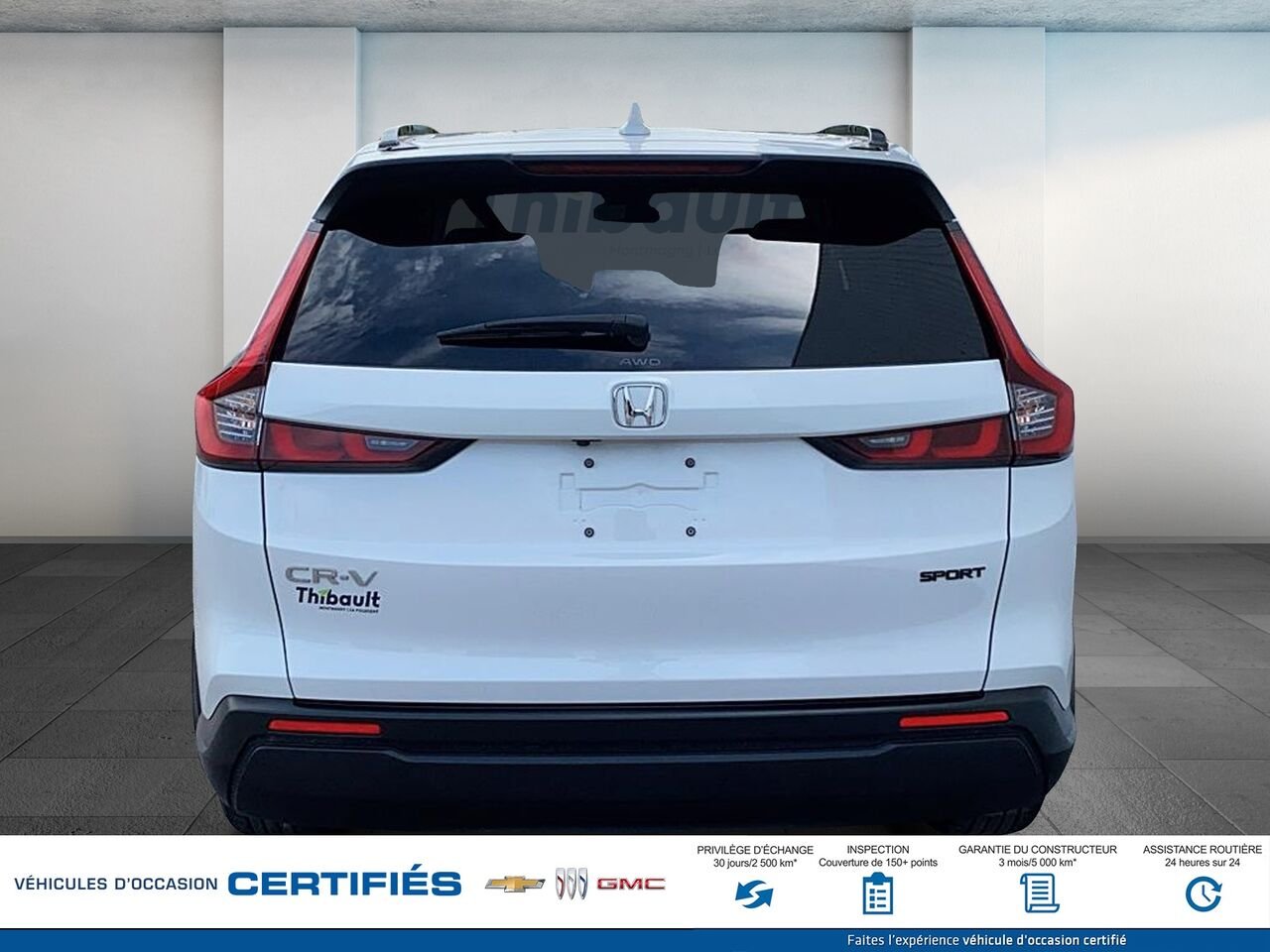 Honda CR-V Sport Traction Intégrale 2025 Blanc Montmagny - photo #2