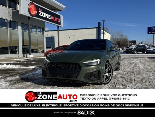 Audi S5 District Green 2021 2021 Vert