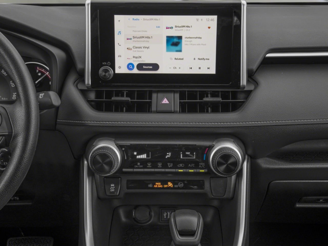 2023 Toyota RAV4 LE AWD / CLEAN CARFAX / HEATED SEATS / TOYOTA SAFETY SENSE / CARPLAY AND ANDROID AUTO Silver Mississauga - photo #10