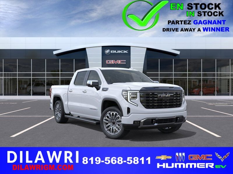 GMC Sierra 1500 Denali Ultimate cabine multiplace 4RM 147 po 2026 BLANC GLACIER, TRIPLE COUCHE Gatineau - photo #0