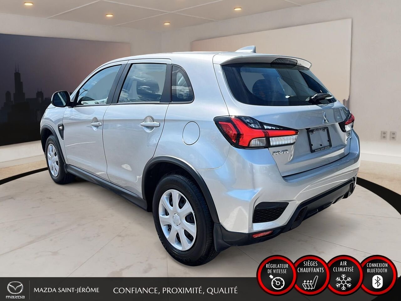 2026 Mitsubishi RVR ES AWC | 4X4 | MAGS | A/C | Silver Saint-Jérôme - photo #8