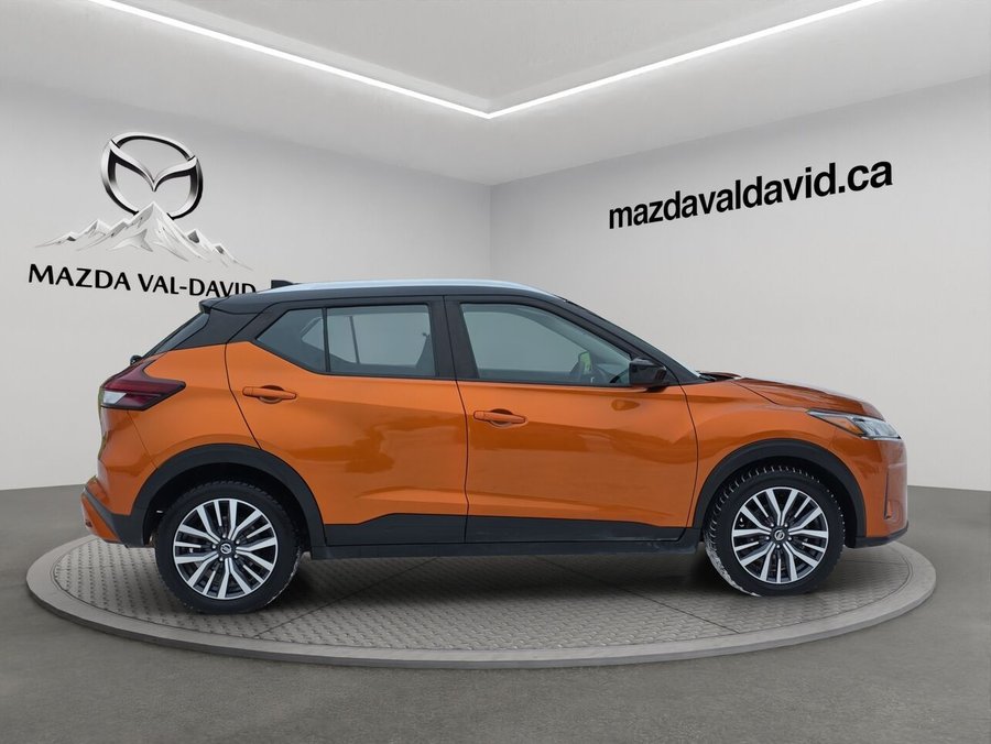 2021 Nissan Kicks SV, Volant chauffant, Démarreur à distance, Caméra de recule Orange
