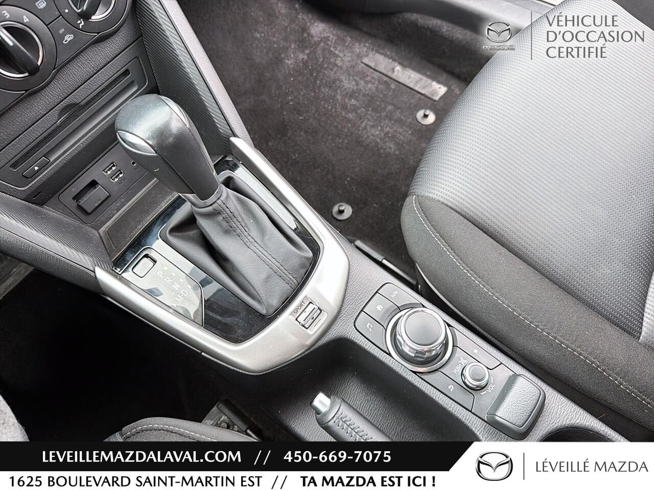 Mazda CX-3 Traction avant 4 portes GS 2016 Noir Laval - photo #16