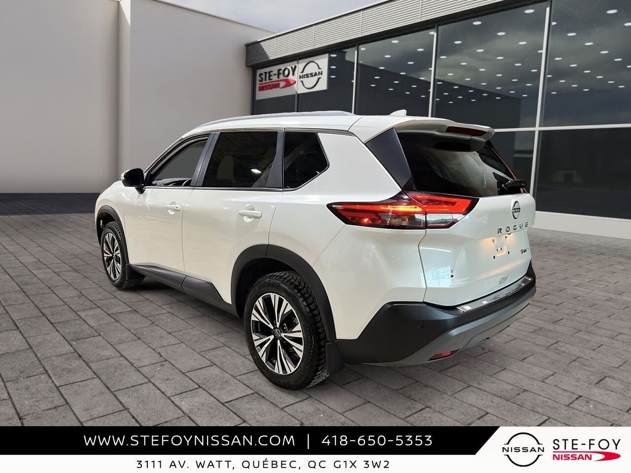 2023 Nissan Rogue White Ste-Foy - photo #3