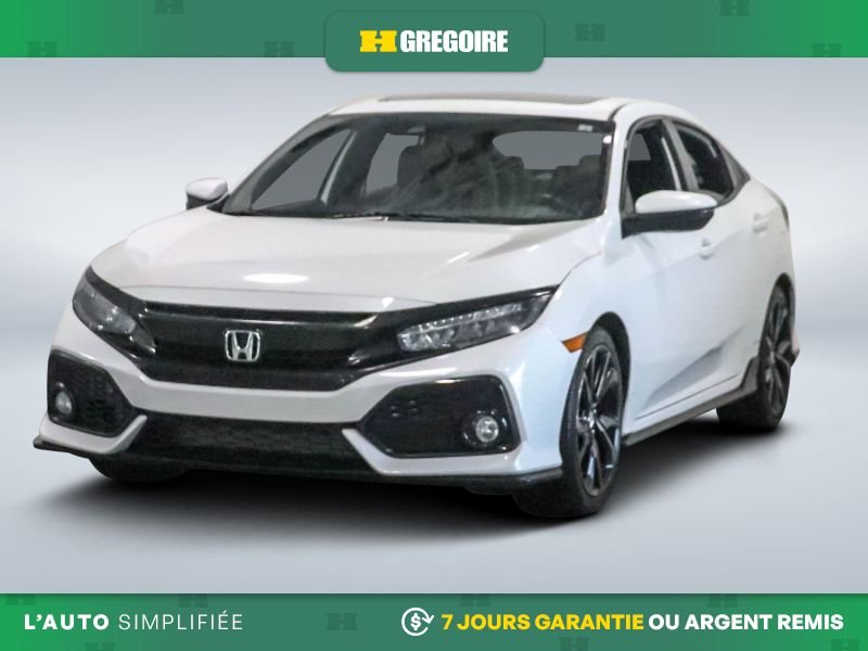 Honda Civic 2019 Blanc Laval - photo #2