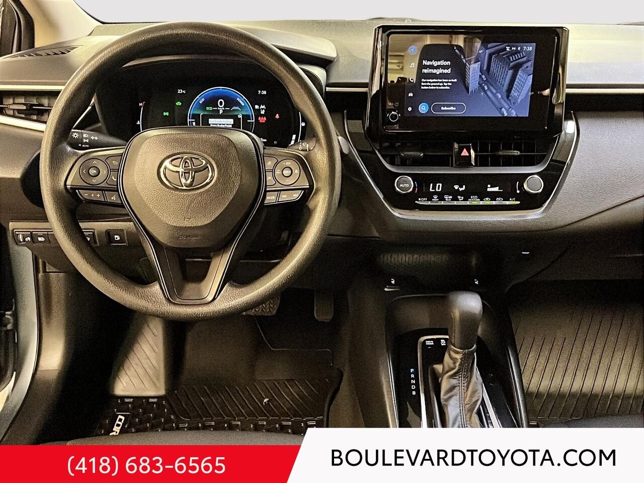 Toyota Corolla 99855B-62 | hybride LE CVT 2025 Bleu Québec - photo #15