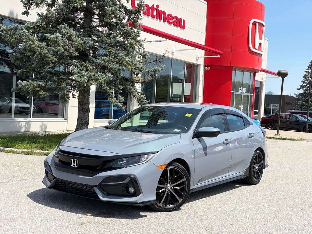 2021 Honda Civic Hatchback Sport CVT Grey Gatineau - photo #0