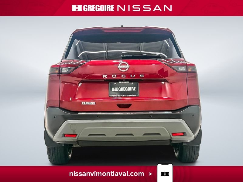 2022 Nissan Rogue Red Saint-Eustache - photo #7