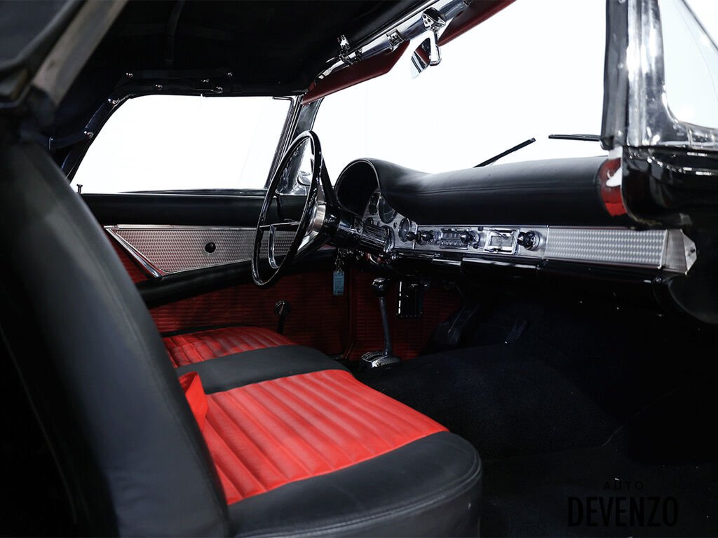 1957 Ford Thunderbird Black Saint-Eustache - photo #6