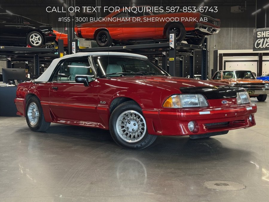 1988 Ford Mustang 1988 Red