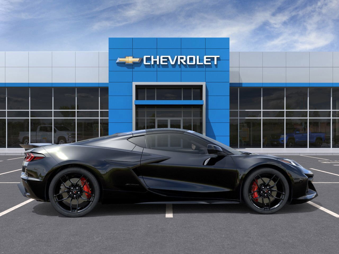 Chevrolet Corvette Z06 coupé 2 portes avec 3LZ 2025 NOIR Gatineau - photo #4