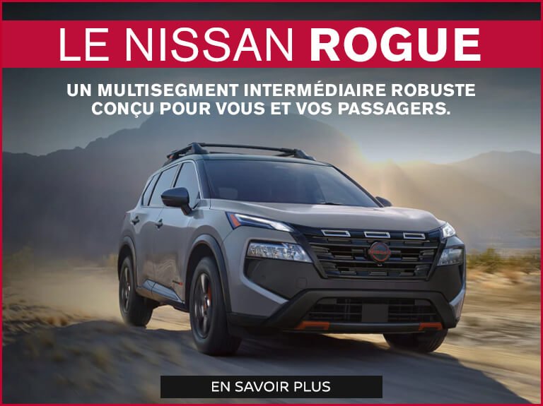 Nissan header ROGUE 2025 octobre