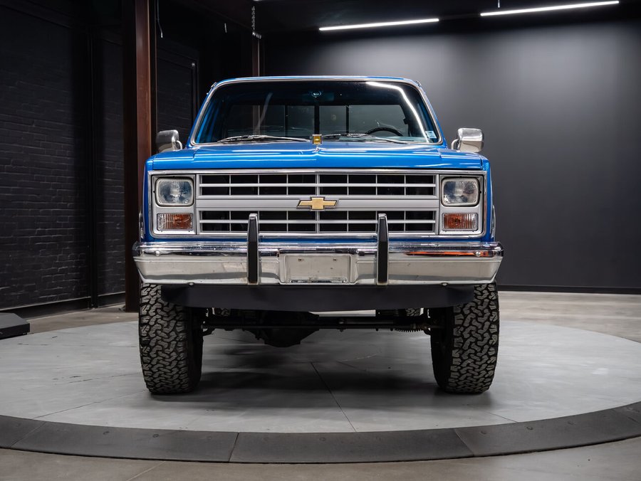 1987 Chevrolet K10 1987 Blue
