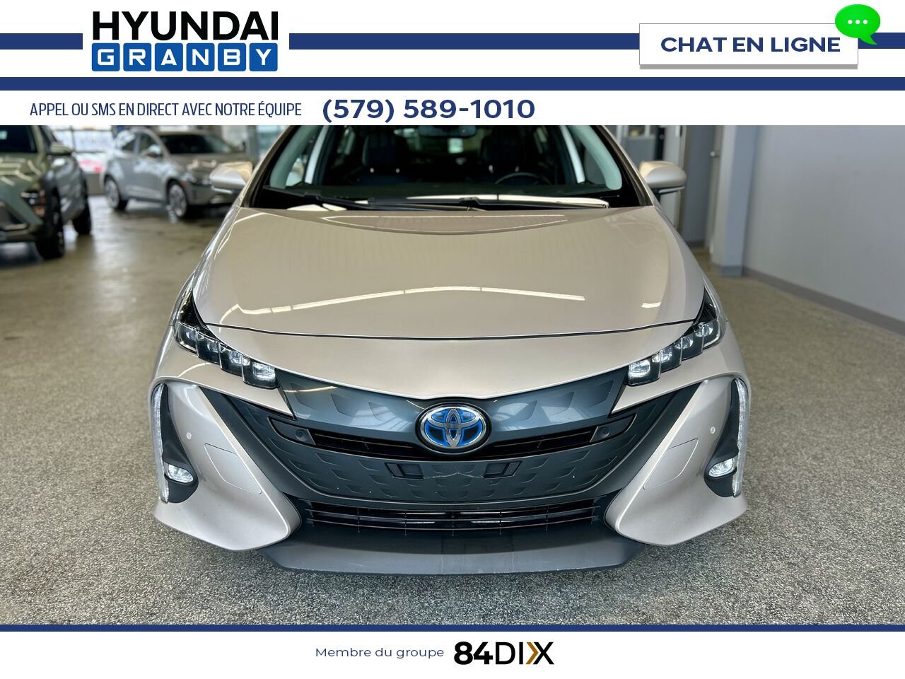 2021 TOYOTA Prius Prime Grey Granby - photo #2