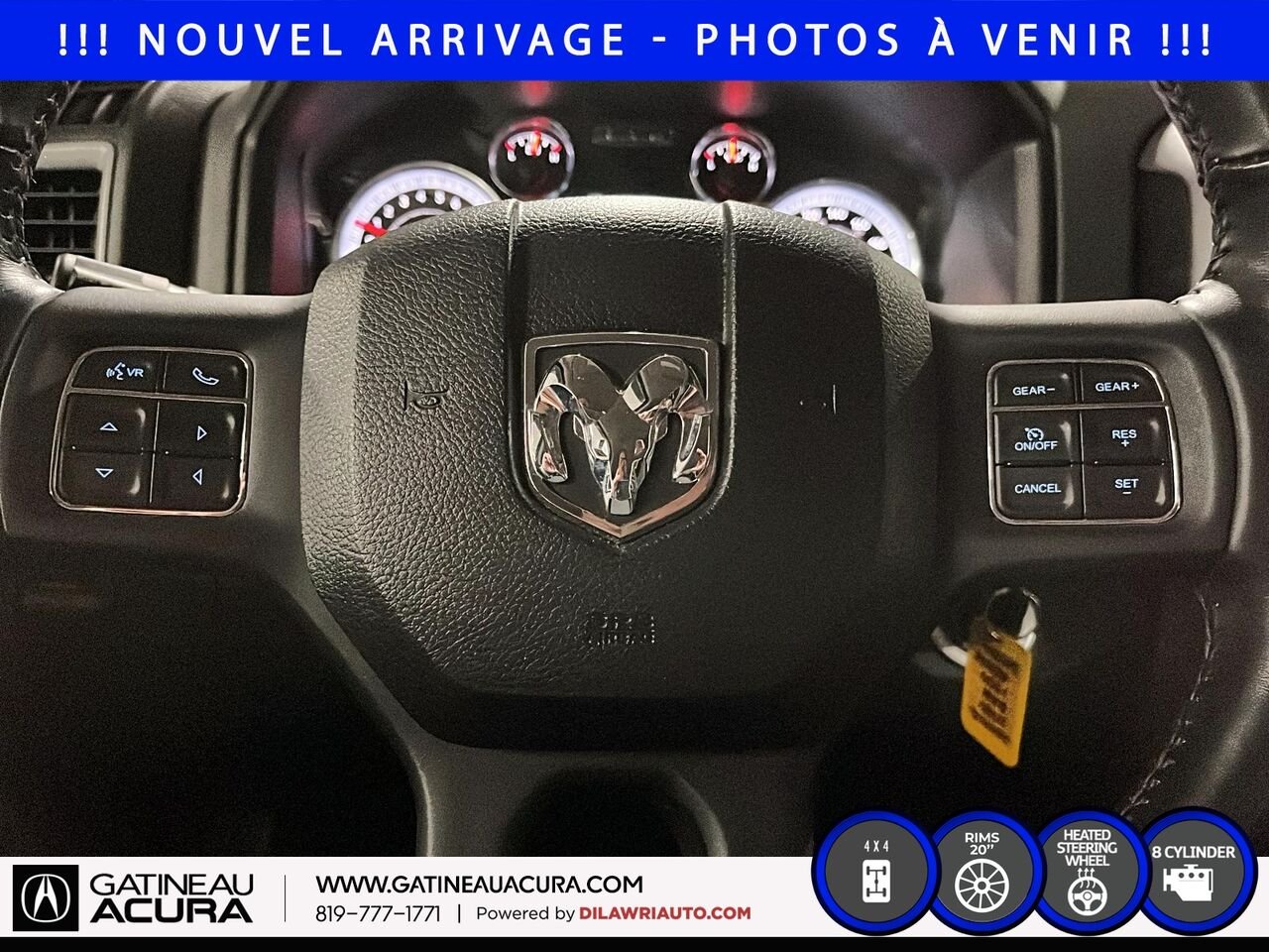 Ram 1500 Classic Express Night Edition crewcab 4x4 2020 Rouge Gatineau - photo #12