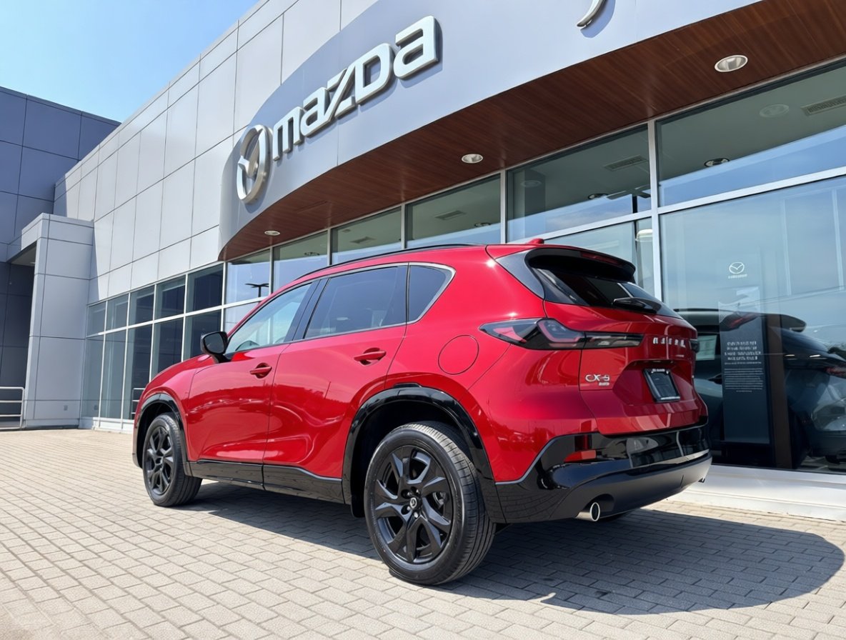 2026 MAZDA CX-5 Soul Red Crystal Metallic Notre-Dame-des-Prairies - photo #5