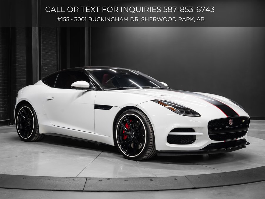 2020 Jaguar F-TYPE 2020 White