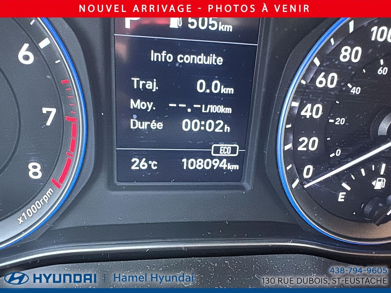 2020 Hyundai Kona White Saint-Eustache - photo #8