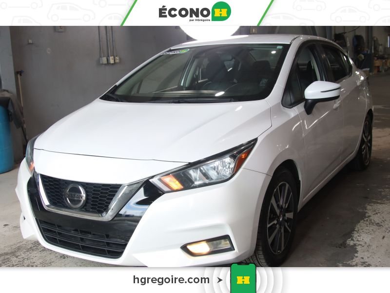 Nissan Versa 821484 | SV AUTO GR ÉLEC A/C BLUETOOTH CAMÉRA MAGS 2021 Blanc Laval - photo #2