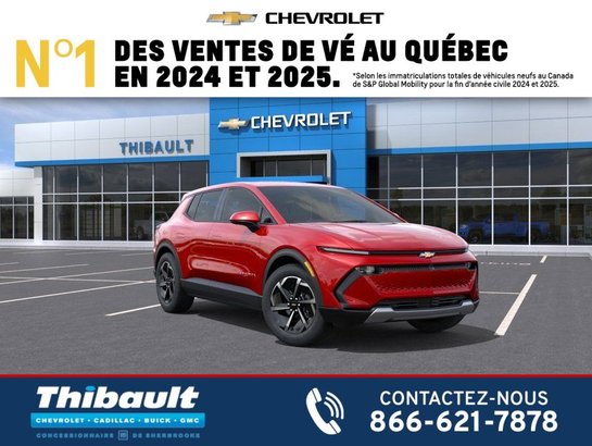 CHEVROLET Equinox EV 4 portes - LT 2026 TEINTE ROUGE ECLATANT