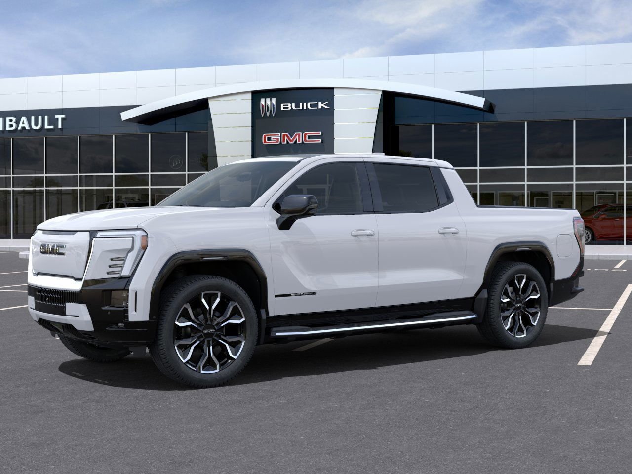 2025 GMC Sierra EV Denali à autonomie prolongée Summit White Granby - photo #1