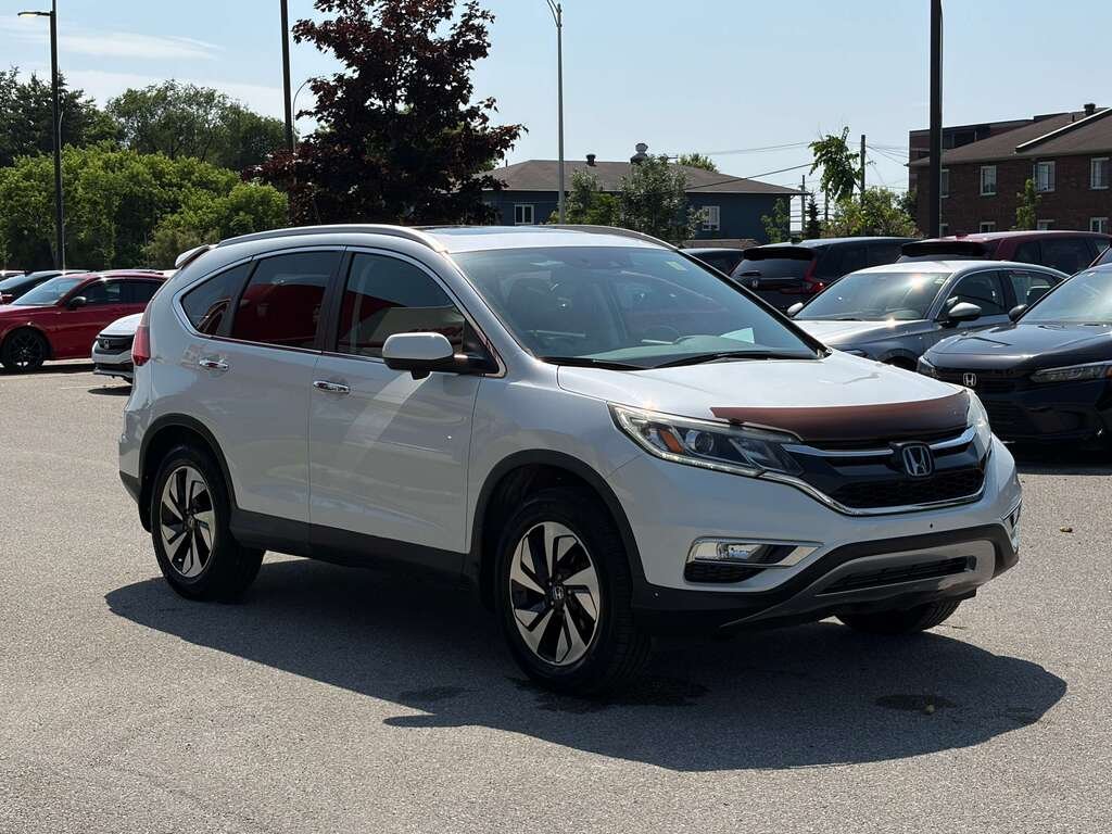2016 Honda CR-V AWD 5dr Touring White Gatineau - photo #5