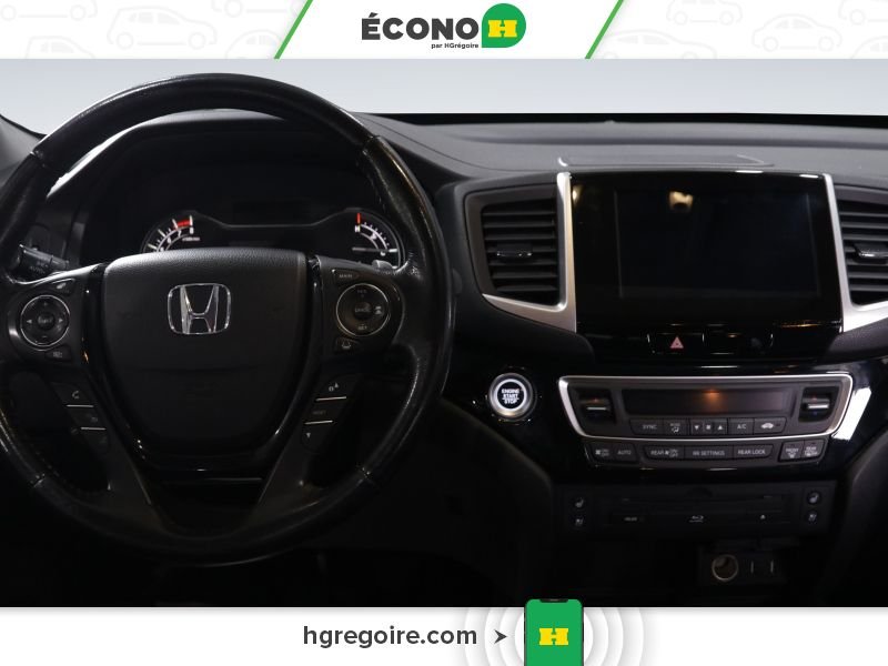 Honda Pilot 724884 | TOURING AUTO A/C TOIT CUIR GR ELECT CAM 2018 Blanc Laval - photo #14