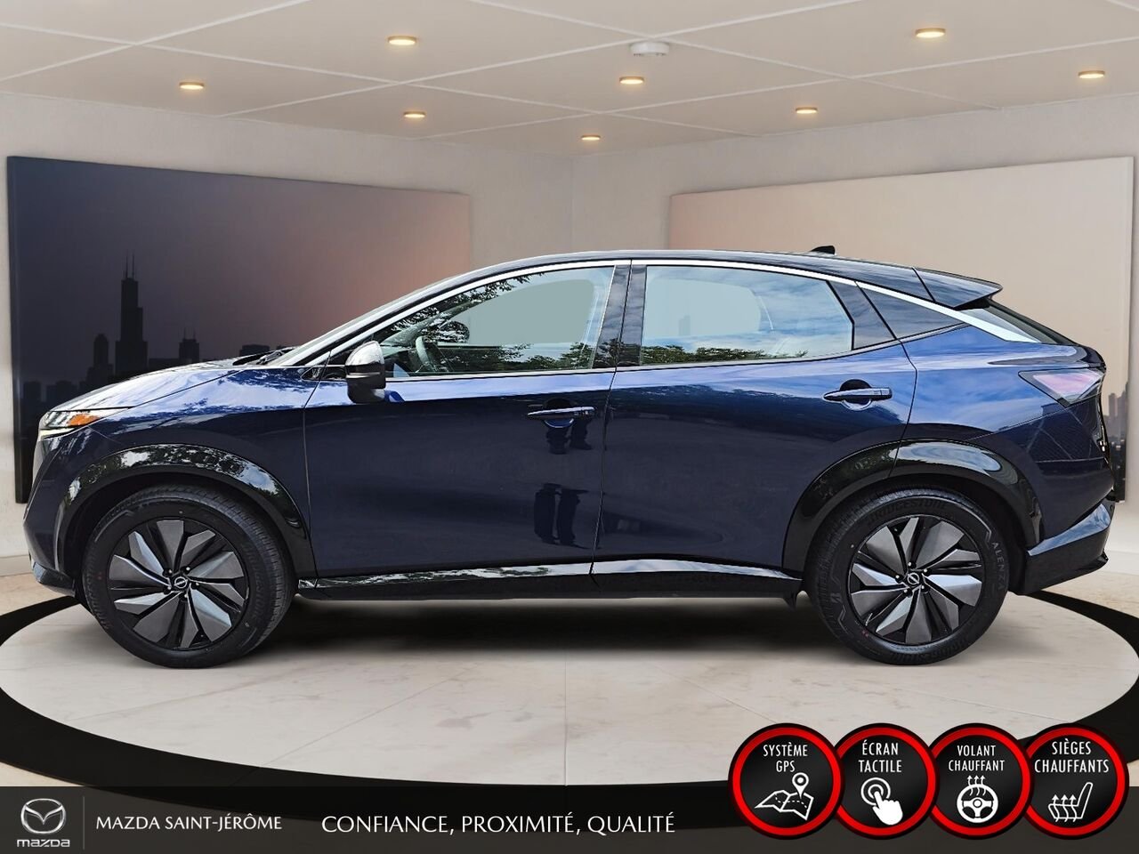 Nissan ARIYA 2023 Bleu Ste-Agathe des Monts - photo #9