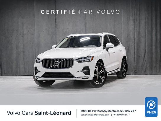 2022 Volvo XC60 Recharge T8 INSCRIPTION EXPRESSION CLIMATE PREMIUM White