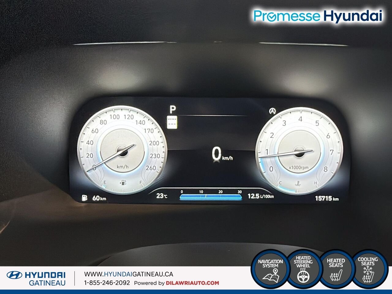 Hyundai Palisade Ultimate Calligraphy *** BLACK EDITION , toute equipe , bas millage *** 2025 Noir Ottawa & Gatineau - photo #14