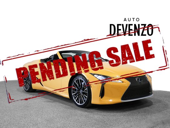 Lexus LC 2024 2024 Jaune