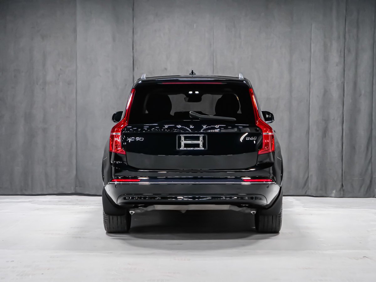 2024 Volvo XC90 B5 CORE BRIGHT CLIMATE Black Montreal - photo #4