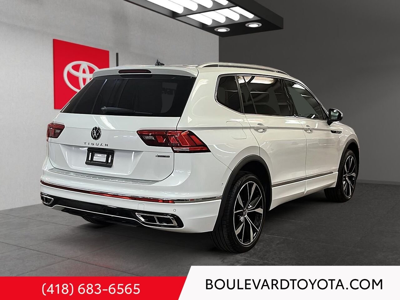 Volkswagen Tiguan 99999A-186 | HIGHLINE R-LINE 2022 Blanc Québec - photo #3