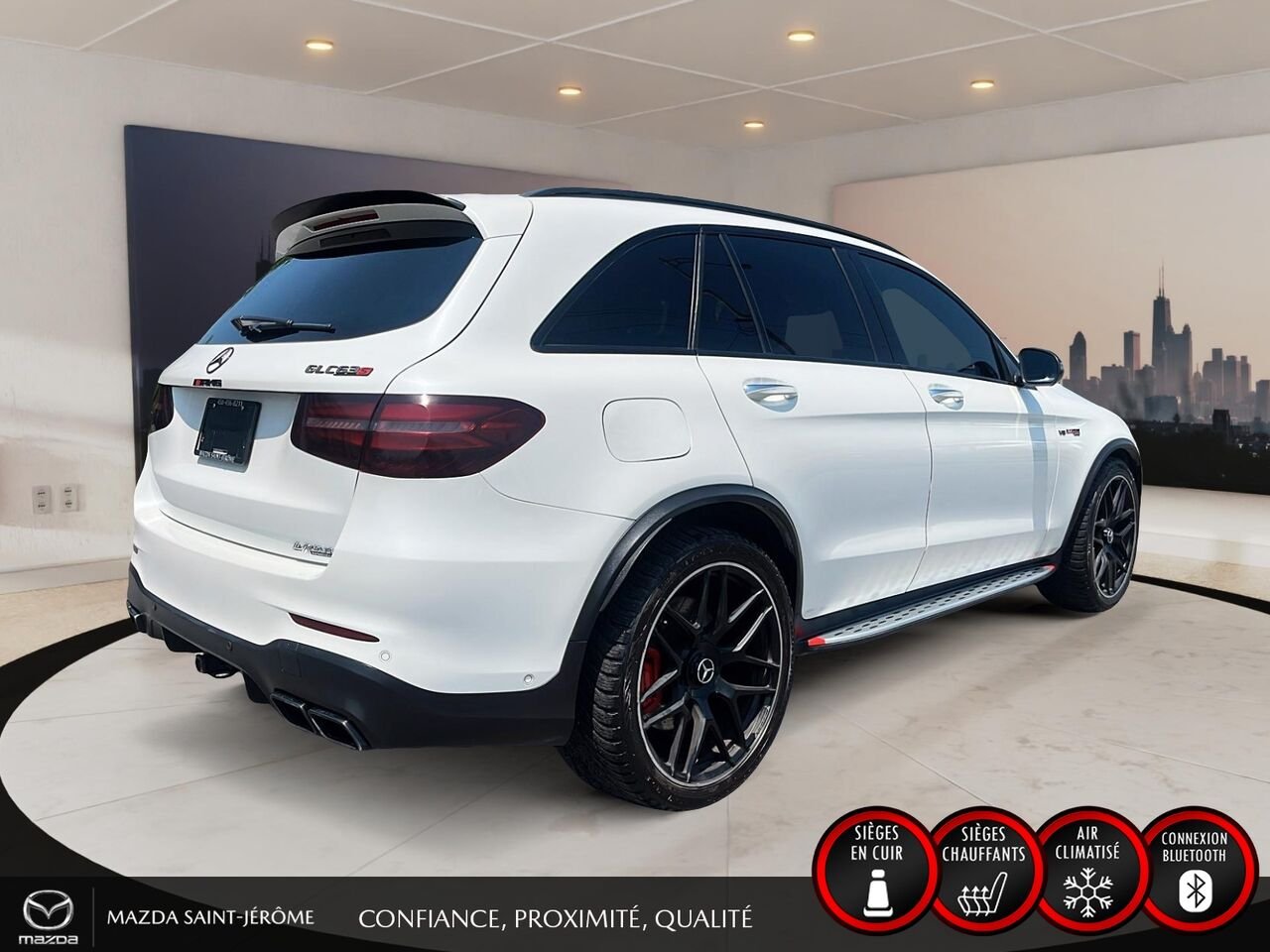 Mercedes-Benz GLC 2019 Blanc Saint-Jérôme - photo #5