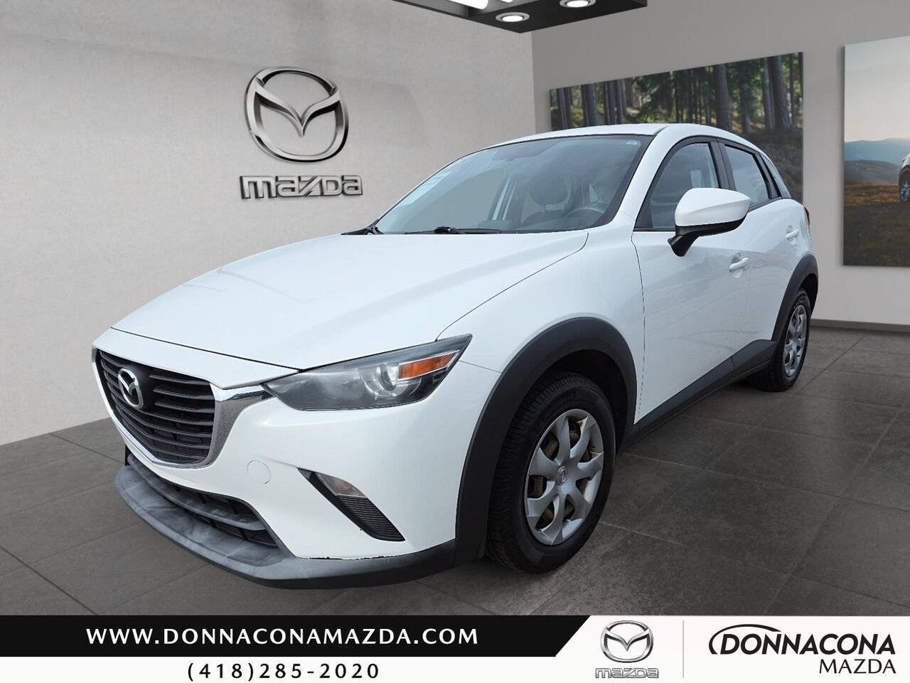 Mazda CX-3 2017 Blanc Donnacona - photo #0