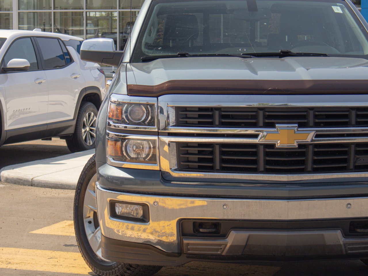 2014 Chevrolet Silverado 1500 4WD Crew Cab Short Box LTZ w/2LZ Blue Sherwood Park - photo #4