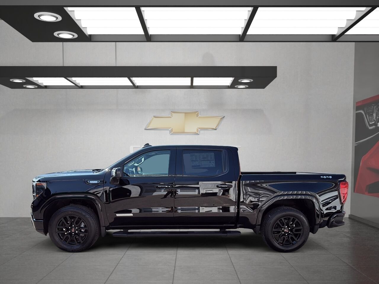 GMC Sierra 1500 Elevation cabine multiplace 4RM 147 po 2026 NOIR ONYX Saint-Hyacinthe - photo #4