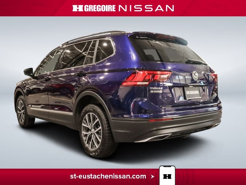 Volkswagen Tiguan SW4500 | Comfortline AWD CUIR DEM. A DISTANCE A PARTIR 6,99 2021 Bleu Laval - photo #7
