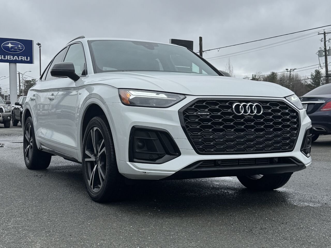 Audi Q5 Sportback Black Optic 2022 Blanc Granby - photo #8