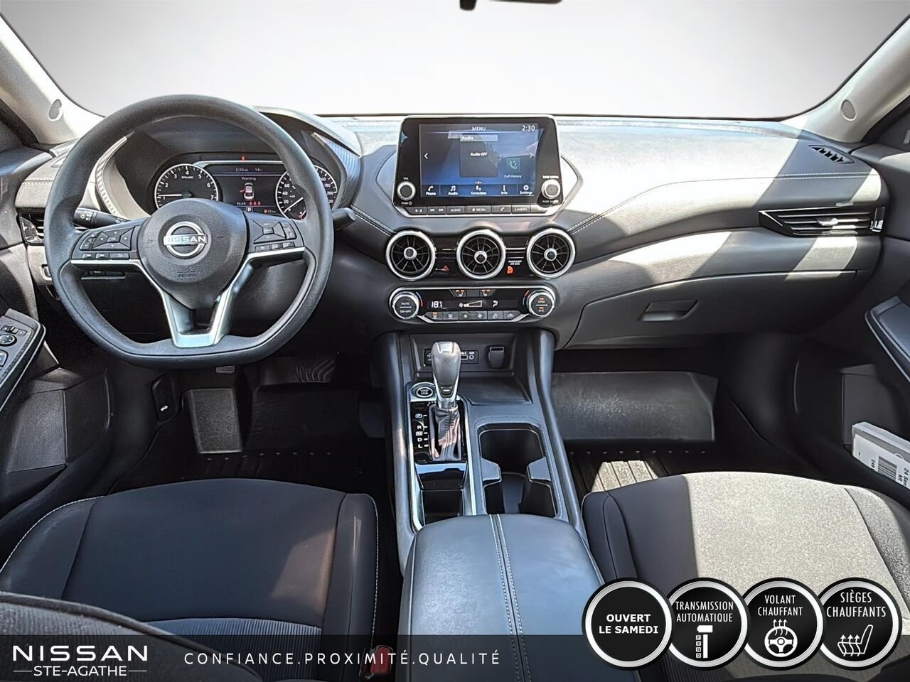 2024 Nissan Sentra SV CVT Black Saint-Jérôme - photo #9
