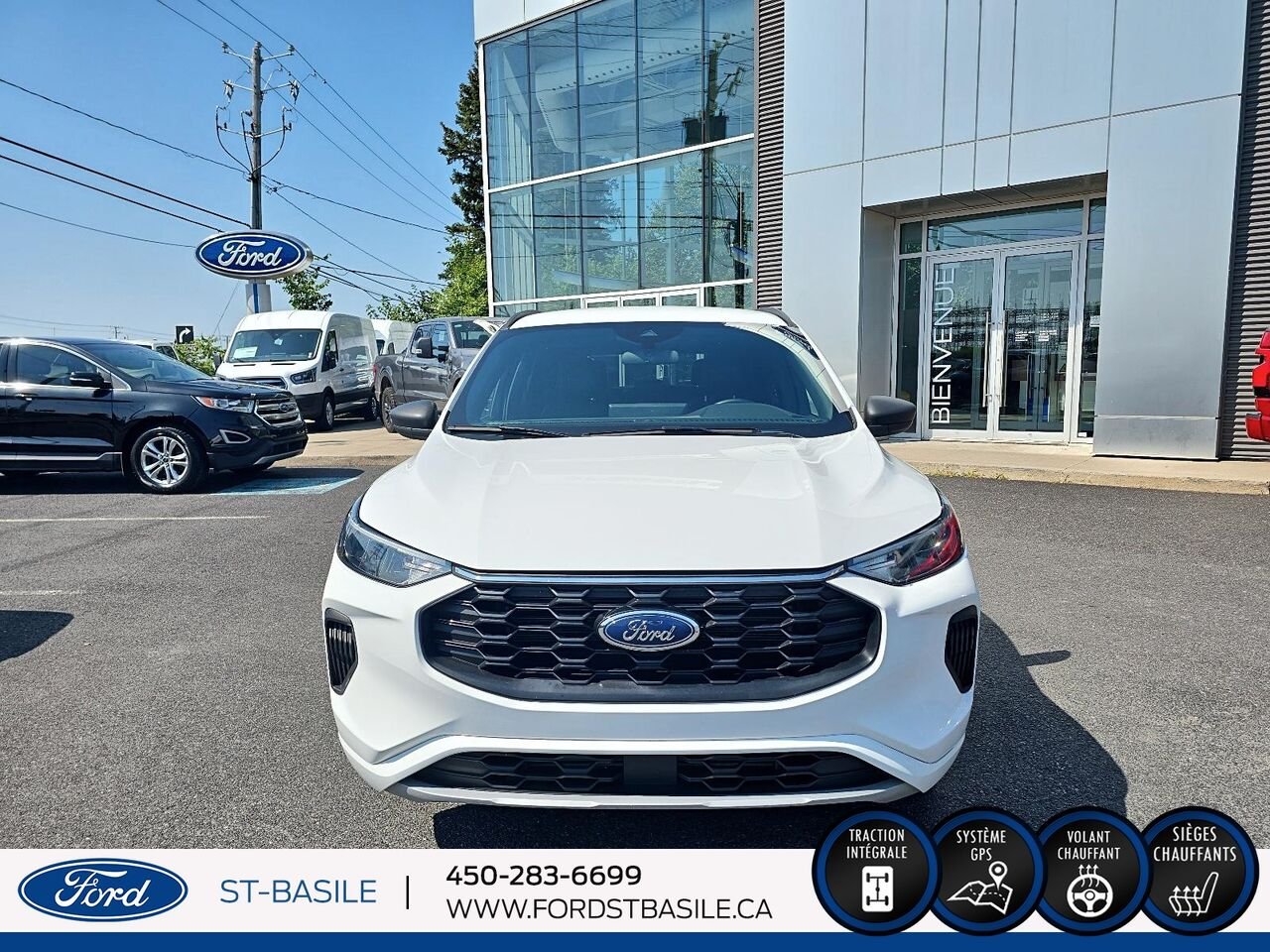 Ford Escape 2023 Blanc Saint-Basile-le-Grand - photo #9