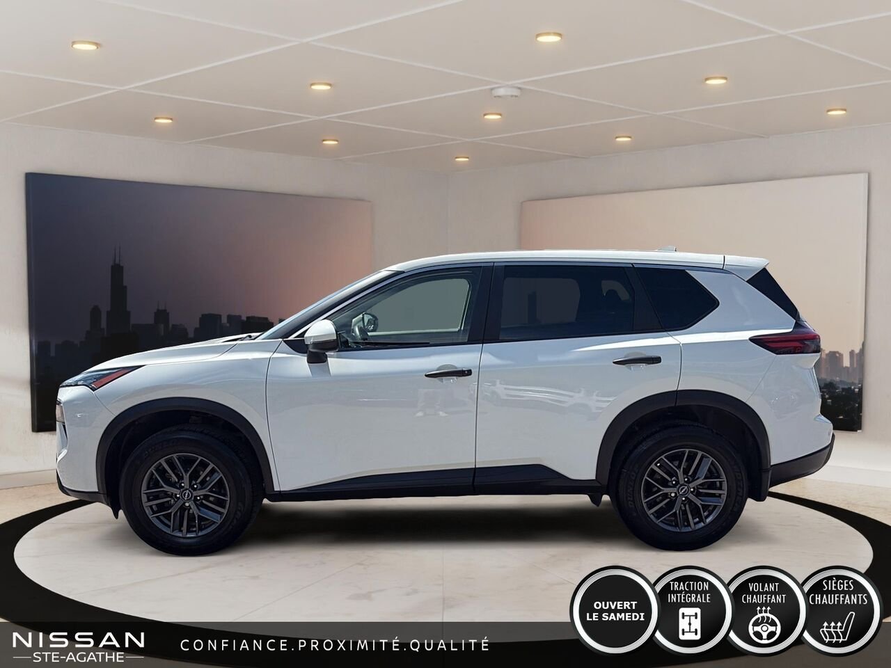 2024 Nissan Rogue White Ste-Agathe des Monts - photo #5