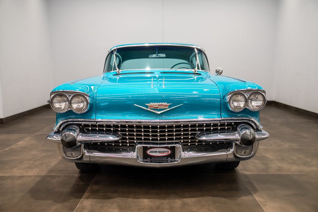Cadillac Series 62 1958 Bleu Montréal - photo #2
