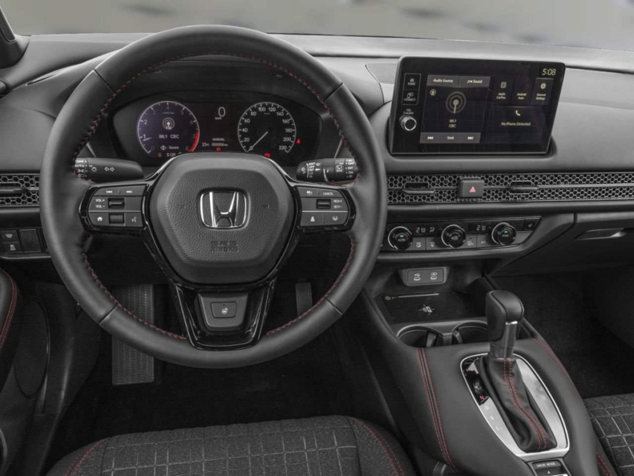HONDA HR-V SPORT Sport Traction Intégrale 2027 ACIER MODERNE MÉTALLISÉ(NH-797M)-NOIR Lévis - photo #4