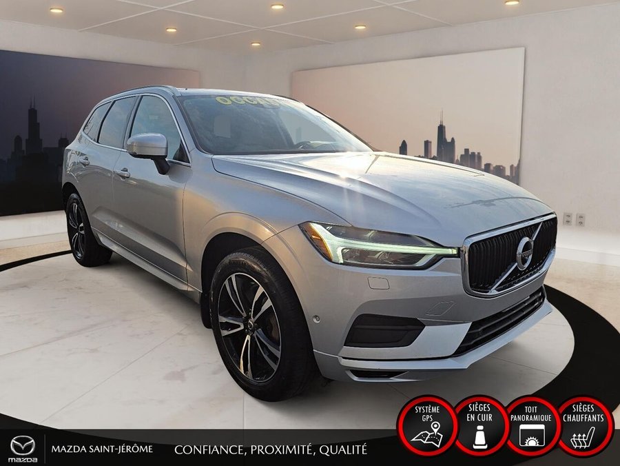 2019 Volvo XC60 T6 Momentum | TOIT OUVRANT | CUIR | AWD | Grey